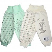 Штанишки " мишки. жирафики"